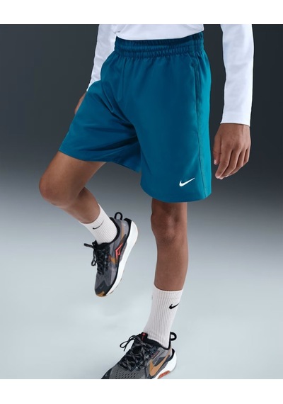 Nike Multi Dx5382-301 Büyük Çocuk Dri-fıt Antrenman Şortu - Green Abyss Koyu Yeşil