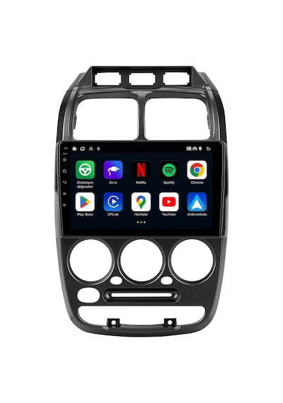 Hyundai Accent 2000-2007 Android Multimedya Carplay Android Auto Navigasyon 10gb Ram 256gb Pro 9"