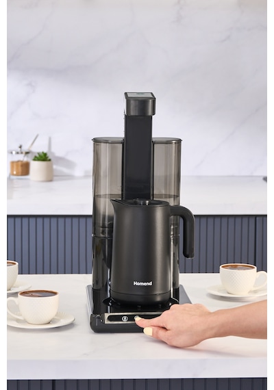 Homend Smart Royaltea Plus 1781H 2In 1 Inox Wifi Otomatik Çay Ve Türk Kahve Makinesi