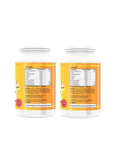 Vitamin C Çinko Propolis 180 Tablet X 2 Adet Vitamin D Çinko