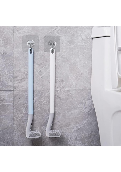 Golf Tasarımlı Silikon Uçlu Wc Fırçası Pratik Tuvalet Temizleme Sopası Diğer