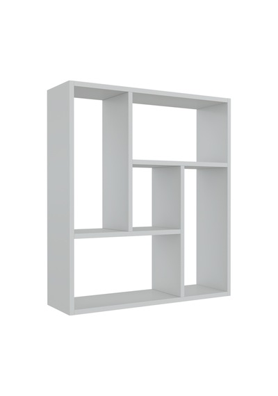 5 Bölmeli Duvar Kitaplığı Beyaz 72,6x82,5x22 Cm 18 Mm Suntalam Beyaz Beyaz 5 Bölmeli Duvar Kitaplığı Beyaz 72,6x82,5x22 Cm 18 Mm Suntalam Beyaz Beyaz