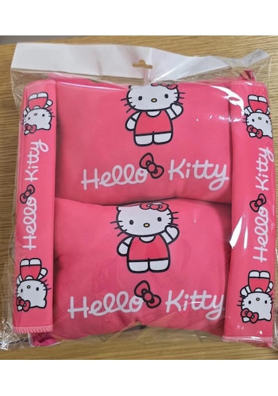 Hellokity İkili Yastık Ve Kemer Kılıfı Seti
