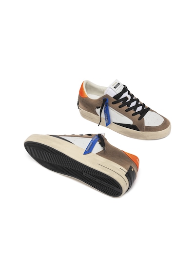 Sneaker Günlük Erkek 15103Aa7 Crime London Sk8 Deluxe Coconut Coconut Kahverengi