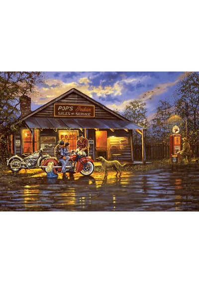 Art Puzzle Motosikletçi 1000 Parça Puzzle
