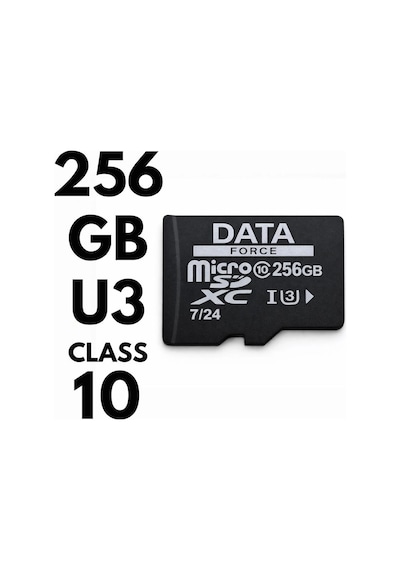 Dataforce 256gb U3 Hafıza Kartı 7/24