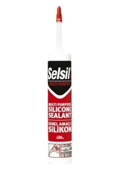 Selsil 2528 Beyaz Universal Silikon 280gr- 25'li Paket