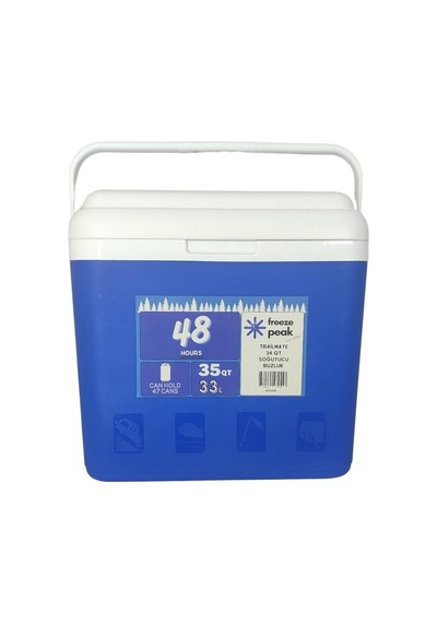 Freeze Peak Trailmate 35 Qt Soğutucu Buzluk 33 Litre Mavi Çok Renkli