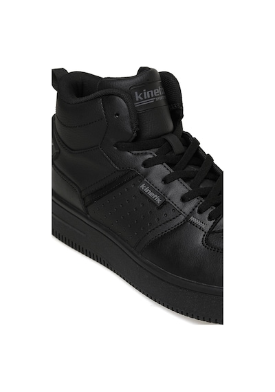 Kinetix Enner Pu Hı 3pr Siyah Erkek High Sneaker 000000000101385026 Siyah