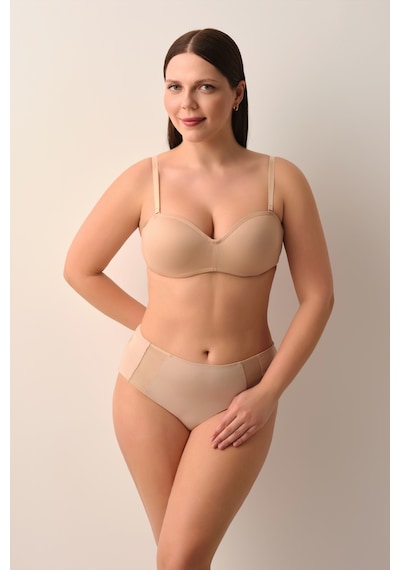 Suwen Diana Toparlayıcı Straplez Balenli Sütyen Sw567158 Ten