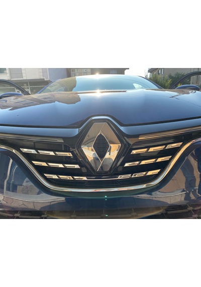 Megane 4 2021 Makyajlı Kasa Ön Panjur Krom