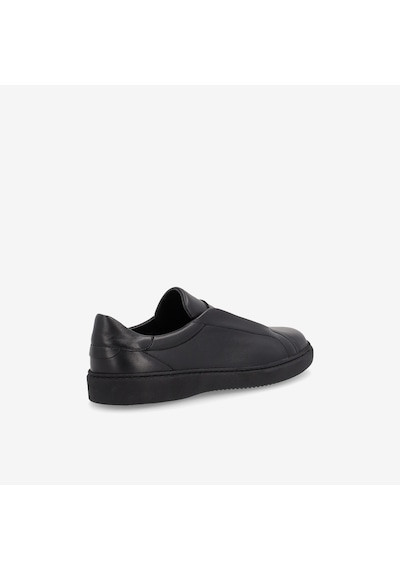 Nero Black Sneaker Erkek 19s2 Frau Waxy Slıp-on siyah