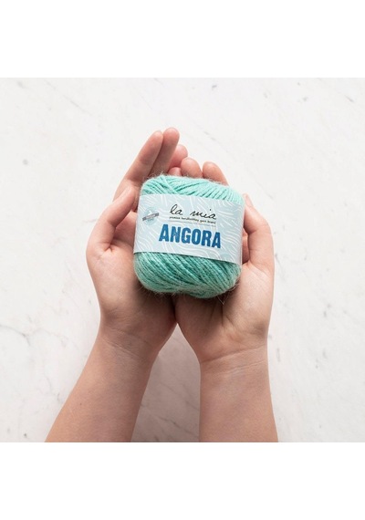 La Mia Angora 50gr Gri El Örgü İpi - L134-33809 Çok Renkli