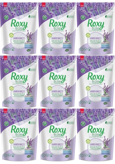 Dalan Roxy Bio Clean Matik Sabun Tozu 800GR Lavanta Bahçesi 9'lu