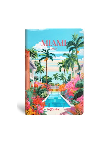 4'lü Coastal Cıtıes Defter Seti Çizgisiz 13x20