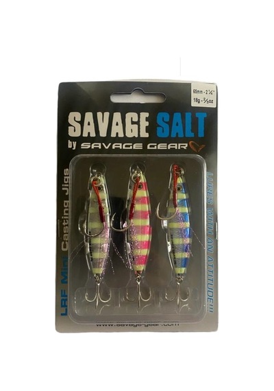 Savage Gear Psycho Sprat Lrf 3'lü Suni Jig Yem 18gr Turkısh Zebra Mıx