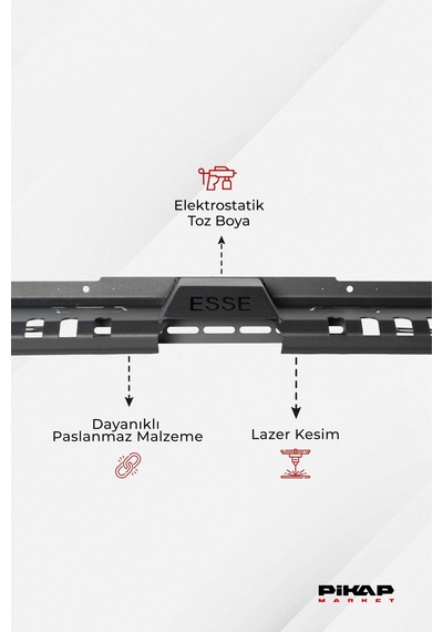 Ford Ranger Uyumlu Lazer Kesim Kutulu Ledli Yan Basamak
