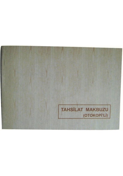 Dilman Tahsilat Makbuzu 2 Nüsha Otokopili N11.4379
