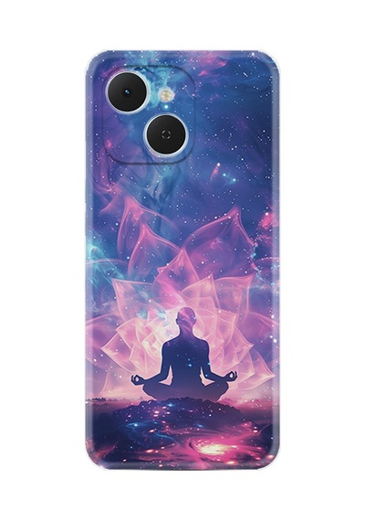 Tecno Spark 40c Km4n Kılıf Boutique Baskılı Resimli Meditasyon Pcode -010