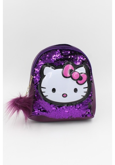 Chantaky 039 3005 Hello Kitty Kedicikli Payetli Işıklı Sırt Çantası Pembe