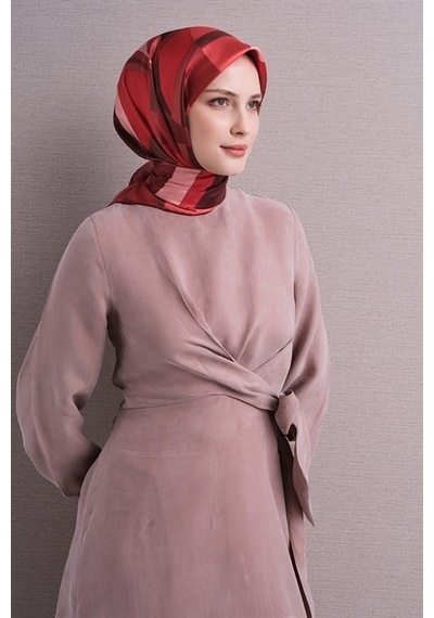 Armine Saf İpek Sura Eşarp 9633d 03 Açık Bej
