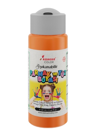 Turuncu Parmak Boyası 60ml Diğer