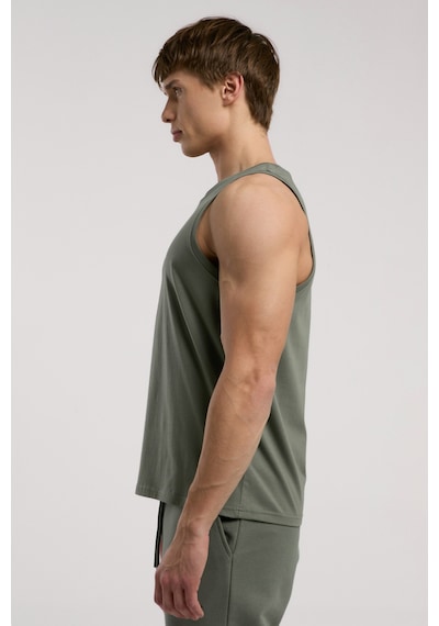 Everlast Ever Essentials Regular Haki Erkek Kolsuz Tişört Haki