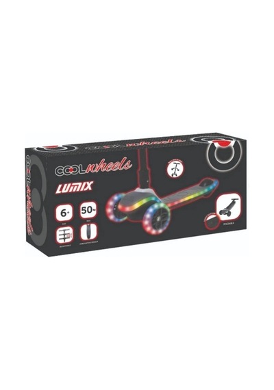 Lix Scooter Renkli Işıklı Çok Renkli