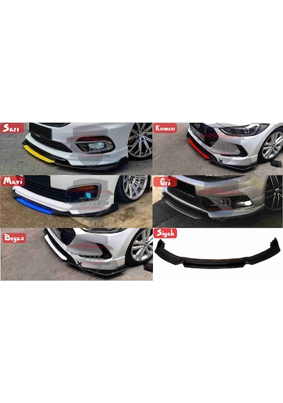 Focus Lip 4 Parça Kırmızı / Tampon Eki