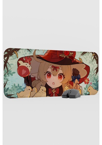 Klee Genshin Impact Anime Gacha V5 - 70x30 Xl Gaming Mouse Pad Fare Altlığı