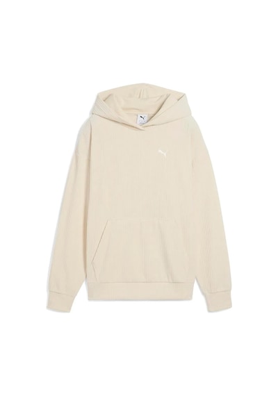 Puma Ess Elevated Velour Kadın Sweatshirt Bej