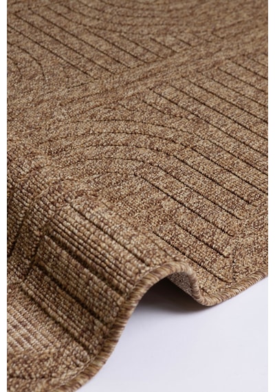 Seyran Loopy 623 Kahve Halı Ince Mutfak Kilim Salon Kesme Halı Yolluk Kahve