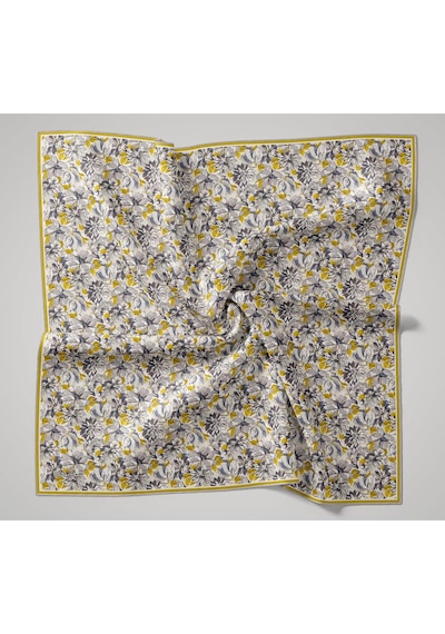 Silk Home Twill İpek Eşarp 11477-21 Ekru, Asit Yeşili, Yağ Yeşili, Çelik Mavi, Gümüş