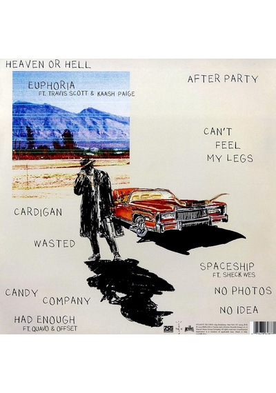 Don Toliver - Heaven Or Hell Limited Edition Crystal Clear Vinyl - Plak