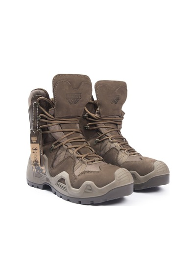 Warboots Nubuk Deri Waterproof-Haki Çok Renkli