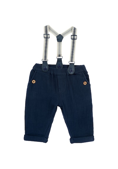 Chicco Erkek Bebek Askılı Uzun Pantolon 09101882000000 000088 - Lacivert
