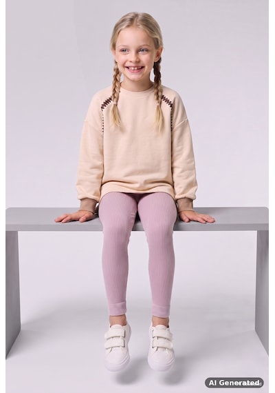 Defacto Unisex Külotlu Tayt Çorap I2998aunspr450 Mor-pr450