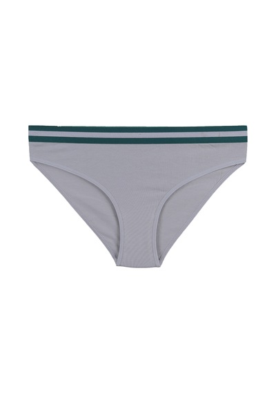 Kadın Pamuklu Beli Lastikli Slip/külot Kk20401 Lacivert
