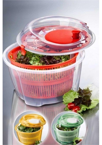 Gondol Salata Kurutucu Süzgeçli Salata Kurutma Selesi Salad Spinner