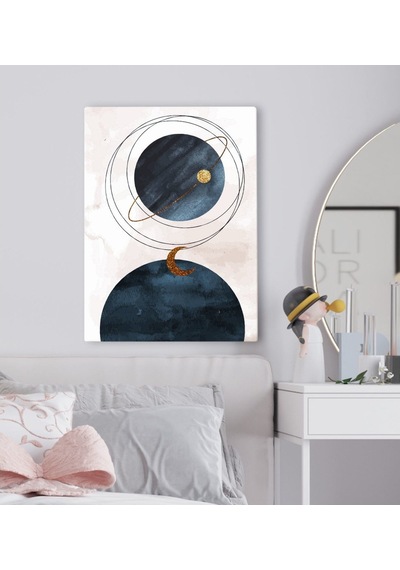 Bk Gift Yatak Odası Konseptli Kanvas Tablo 50X70Cm-66 (501957437)
