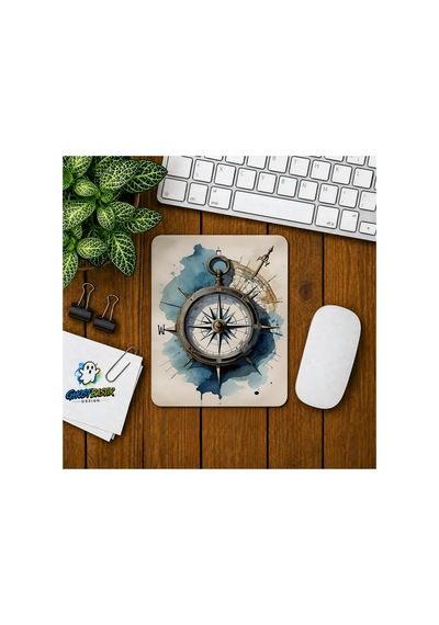 Pusula Baskılı Oyuncu Mousepad 0250