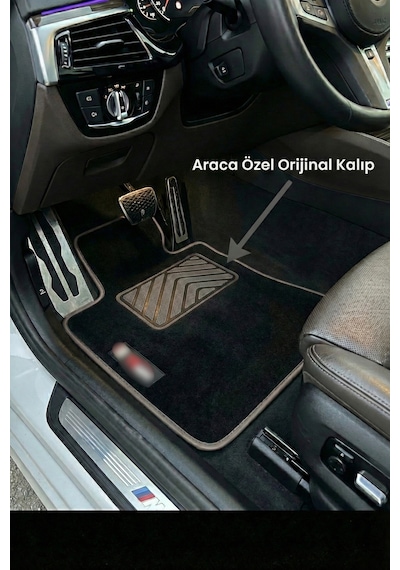 Volkswagen Polo 1994-2000 6n1 Kasa Prime Velür Siyah Halı Siyah Kenar Halı Paspas