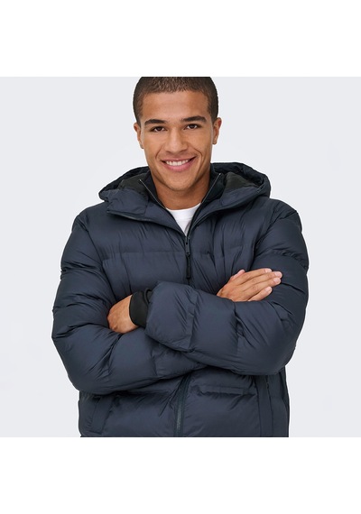 Only & Sons Only&sons Union Seamless Life Puffer Erkek Lacivert Kapüşonlu Mont Lacivert Only & Sons Only&sons Union Seamless Life Puffer Erkek Lacivert Kapüşonlu Mont Lacivert