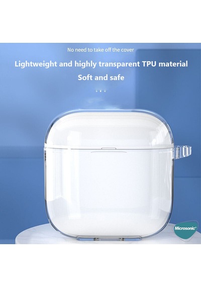 Microsonic Huawei Freebuds Se 3 Kılıf Transparent Clear Soft Şeffaf