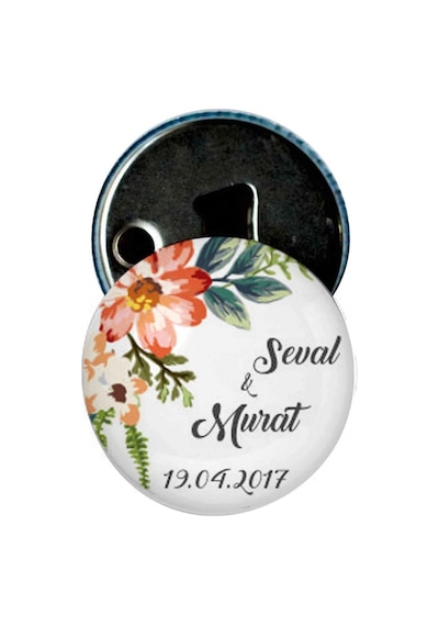 Nikah Şekeri Magnet Kapak Açacak İsimli Söz Nişan Hediyeli DA-087