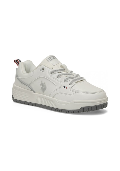 U.s. Polo Assn. Zelda 6fx Beyaz Kadın Sneaker 000000000102158355 Beyaz-grı