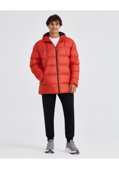 Skechers M Outerwear Padded Jacket Erkek Turuncu Mont S232031-700 Turuncu