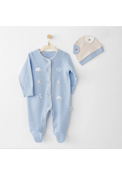 Andywawa Bebek Tulum Takım Ac26072 Mavi Blue