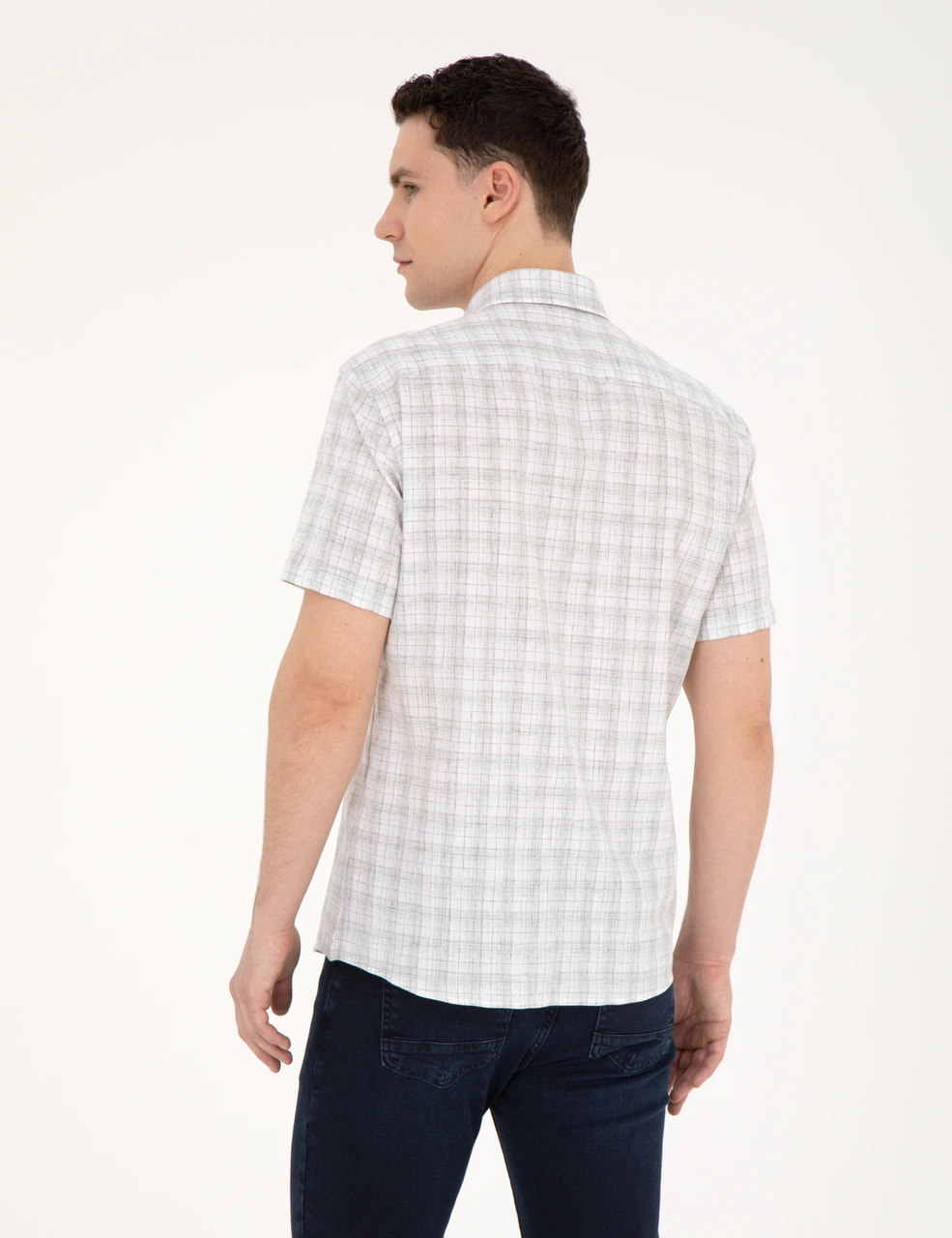 Pierre Cardin Erkek Çağla Gömlek Kısa Kollu 50288785-vr016 Çağla