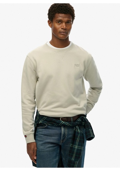 Superdry Krem Erkek Regular Fit Sweatshirt M2013751a-1lc Siyah